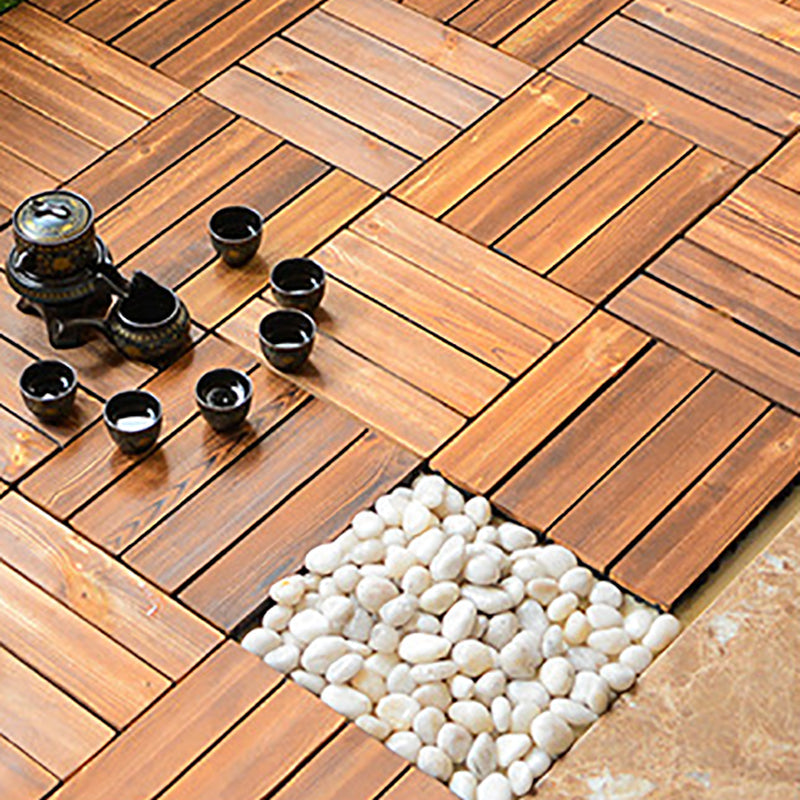 BowLift | Wood Deck/Patio Floor Tiles with Click Installation Floor Slabs Tiles