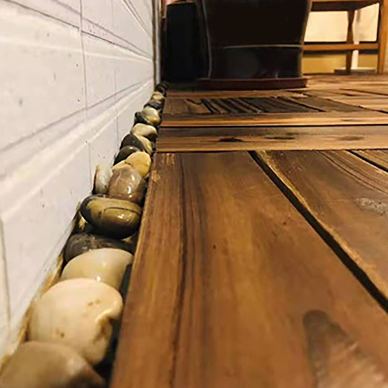BowLift | Wood Deck/Patio Floor Tiles with Click Installation Floor Slabs Tiles