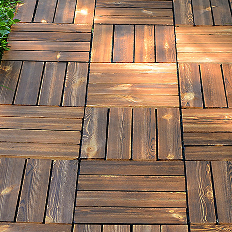 BowLift | Wood Deck/Patio Floor Tiles with Click Installation Floor Slabs Tiles