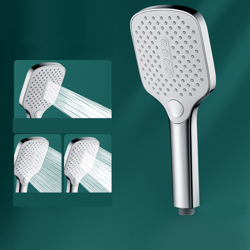 BowLift | Rectangular Self-Cleaning Hand Shower Adjustable Spray Pattern Wall-Mounted Hand Shower