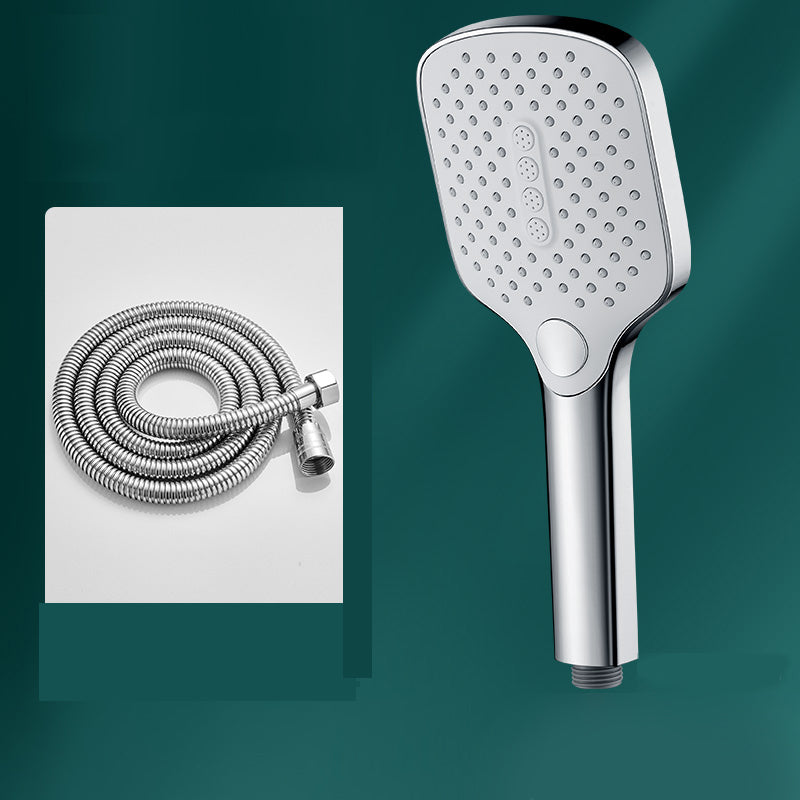 BowLift | Rectangular Self-Cleaning Hand Shower Adjustable Spray Pattern Wall-Mounted Hand Shower