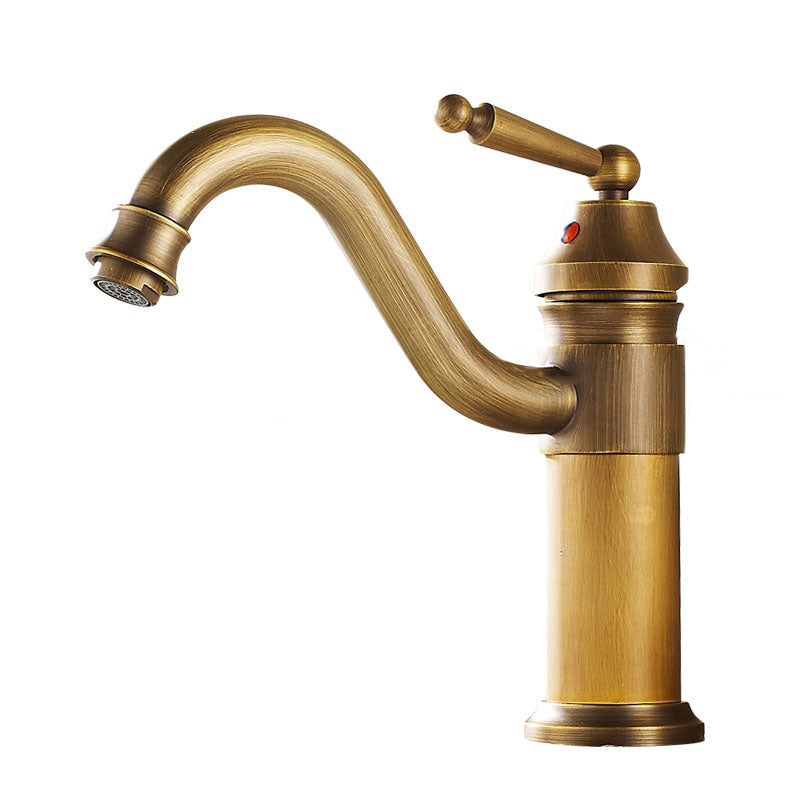 BowLift | Farmhouse Widely Distributed Bathroom Faucet Vintage Single Hole Sink Faucet