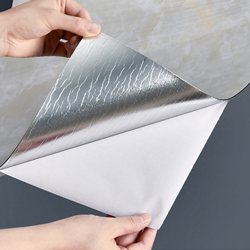 BowLift | Marbleing Stain Resistant Tiles PVC Single Peel & Stick Tiles for Backsplash