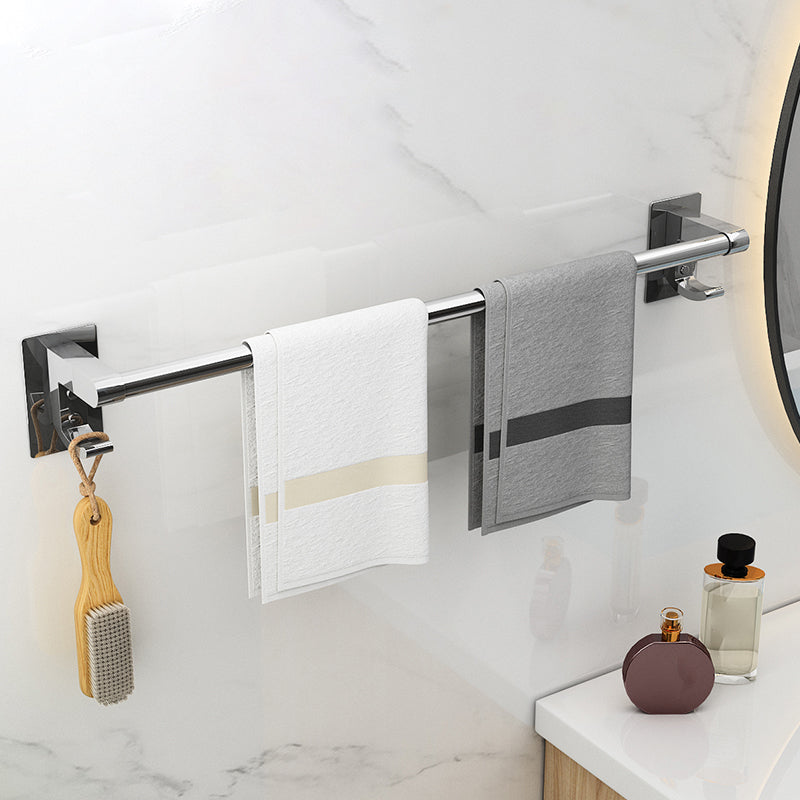BowLift | Polished Chrome Bathroom Accessory Set Modern Bathroom Shelf Stainless Steel
