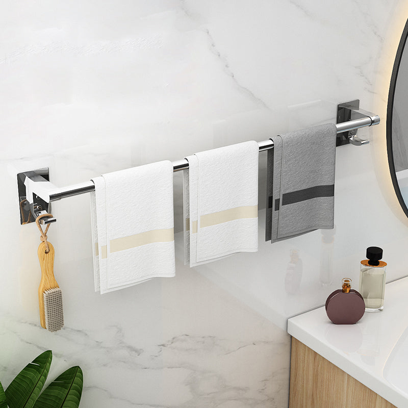 BowLift | Polished Chrome Bathroom Accessory Set Modern Bathroom Shelf Stainless Steel