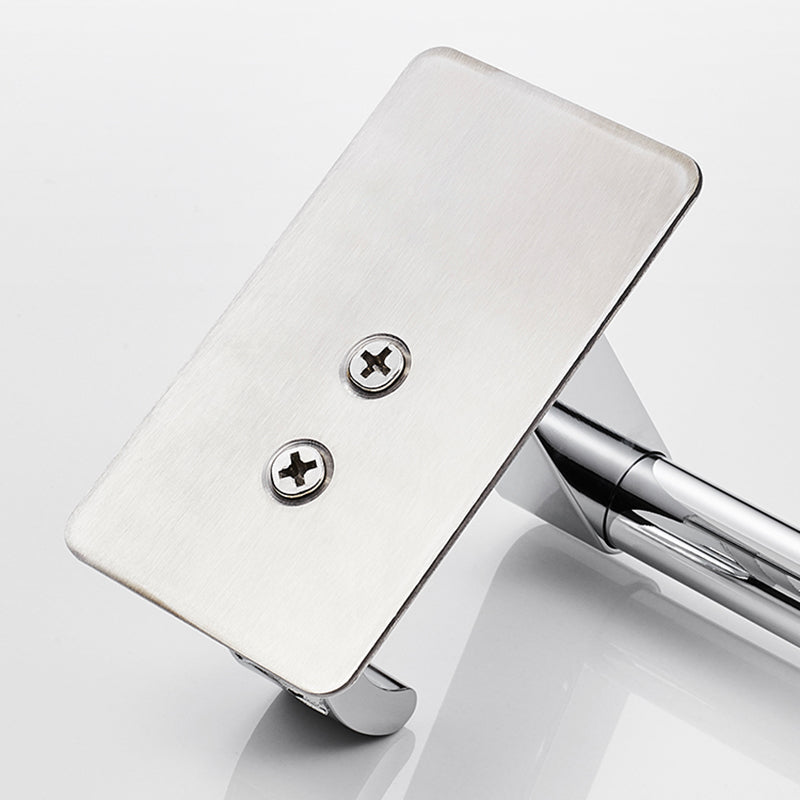 BowLift | Polished Chrome Bathroom Accessory Set Modern Bathroom Shelf Stainless Steel