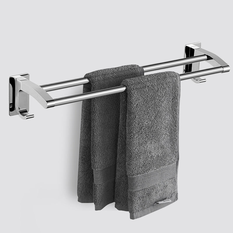BowLift | Polished Chrome Bathroom Accessory Set Modern Bathroom Shelf Stainless Steel
