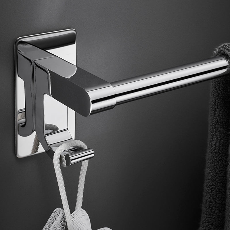 BowLift | Polished Chrome Bathroom Accessory Set Modern Bathroom Shelf Stainless Steel