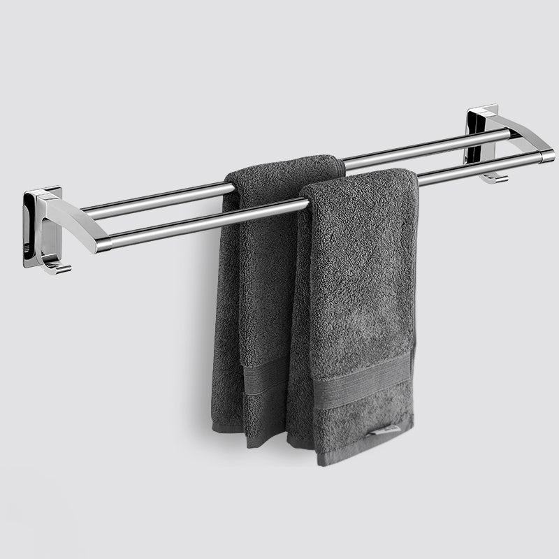 BowLift | Polished Chrome Bathroom Accessory Set Modern Bathroom Shelf Stainless Steel