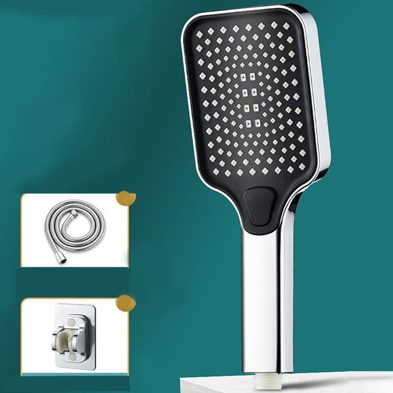 BowLift | Contemporary Rectangular Hand Shower Adjustable Spray Pattern Showerhead