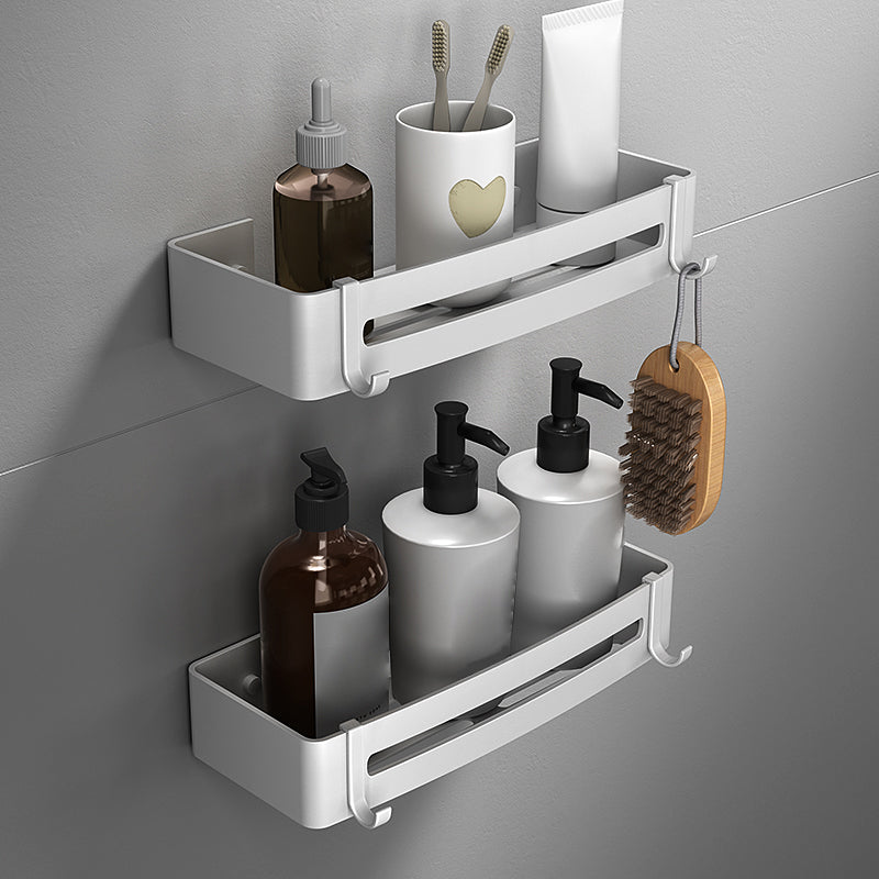 BowLift | Silver Bathroom Accessory Set Modern Anti-Rust 1/2/3 -piece Bath Shelf