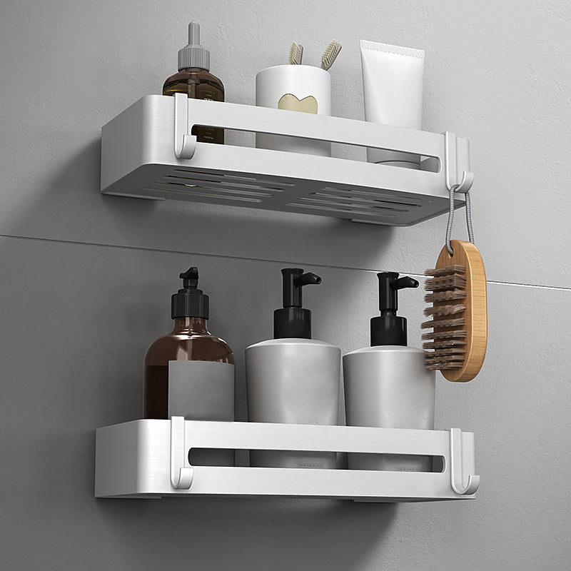 BowLift | Silver Bathroom Accessory Set Modern Anti-Rust 1/2/3 -piece Bath Shelf