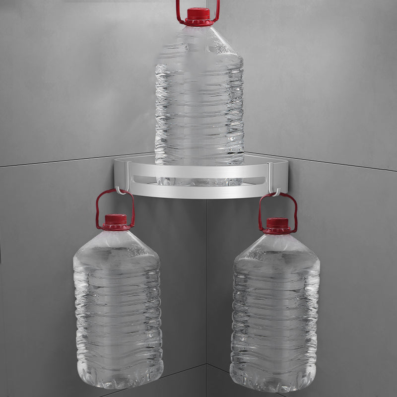 BowLift | Silver Bathroom Accessory Set Modern Anti-Rust 1/2/3 -piece Bath Shelf