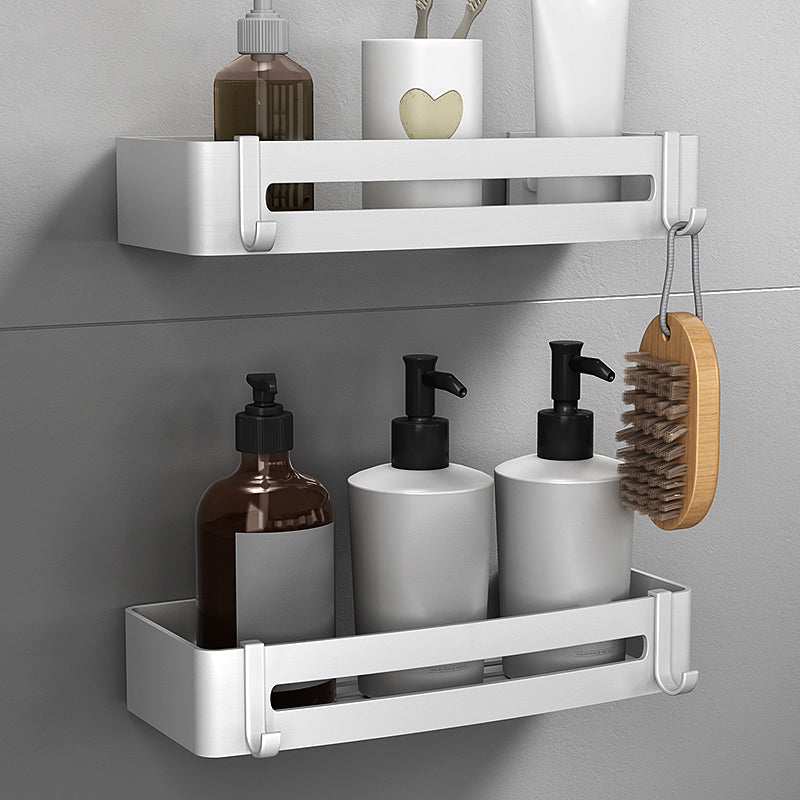 BowLift | Silver Bathroom Accessory Set Modern Anti-Rust 1/2/3 -piece Bath Shelf