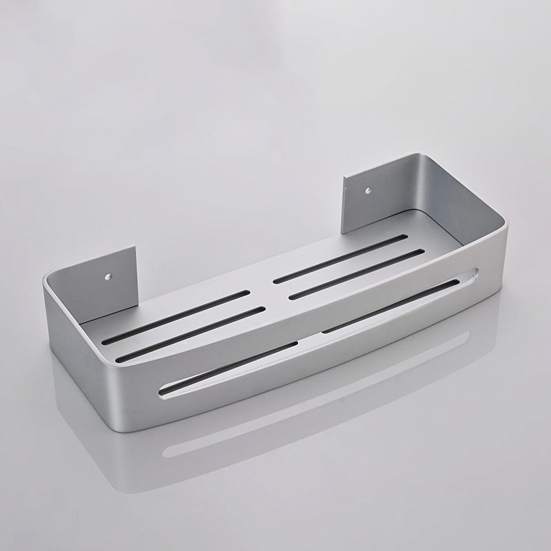 BowLift | Silver Bathroom Accessory Set Modern Anti-Rust 1/2/3 -piece Bath Shelf