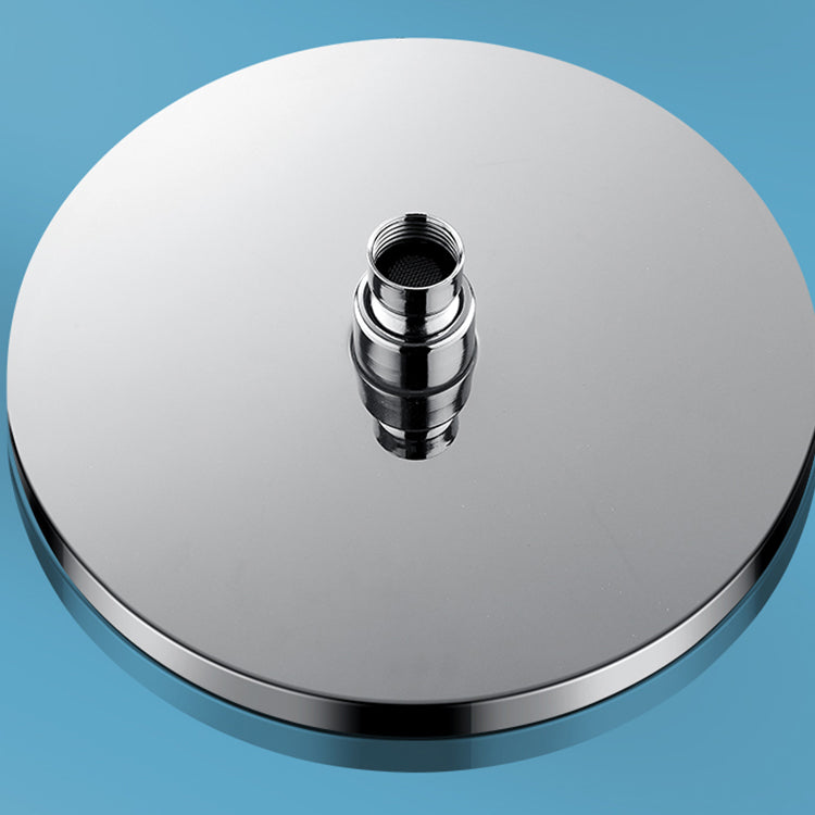 BowLift | Metal Shower Head Combo Contemporary Round Fixed Shower Head for the Bathroom