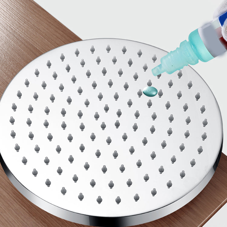 BowLift | Metal Shower Head Combo Contemporary Round Fixed Shower Head for the Bathroom
