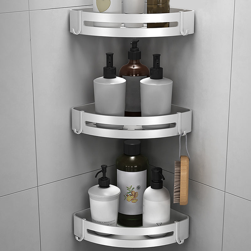 BowLift | Silver Bathroom Set Modern Rust Protection Bathroom Accessories Individual or as Set