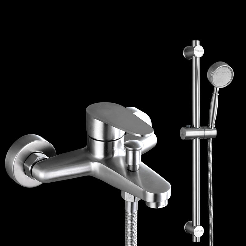 BowLift | Contemporary Bathtub Filling Trim 304 Stainless Steel Wall Mounted Bathtub Faucet