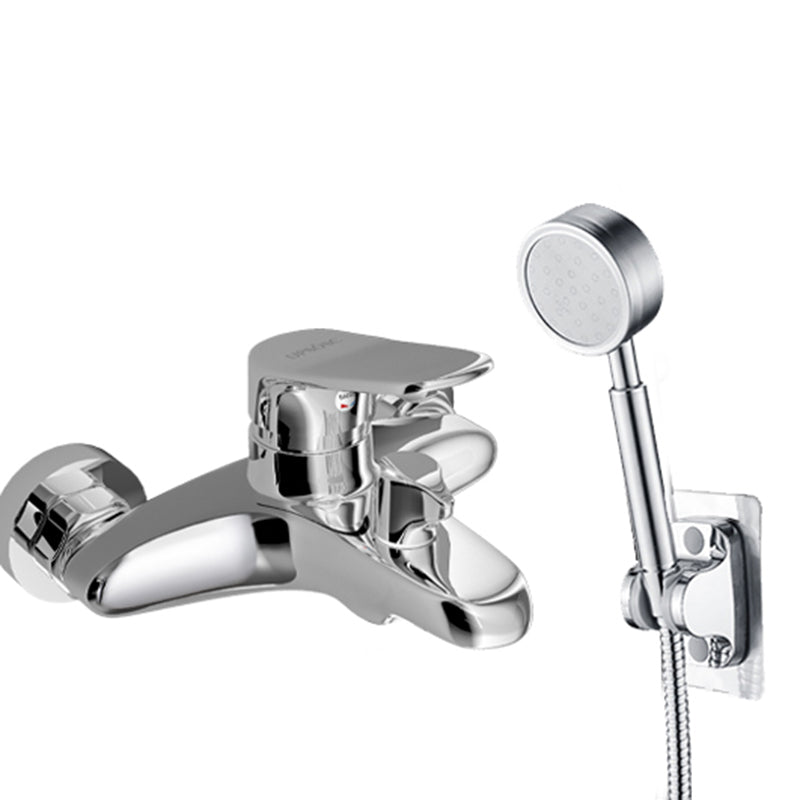 BowLift | Popular Wall-Mounted Bathtub Faucet Fixed Lever Handle Bathtub Filler Trim