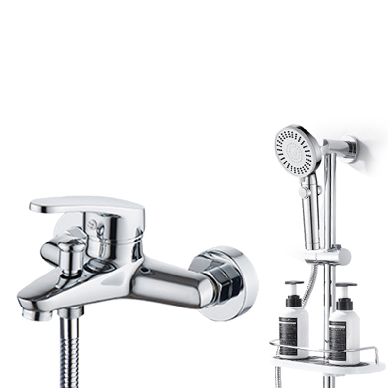 BowLift | Popular Wall-Mounted Bathtub Faucet Fixed Lever Handle Bathtub Filler Trim