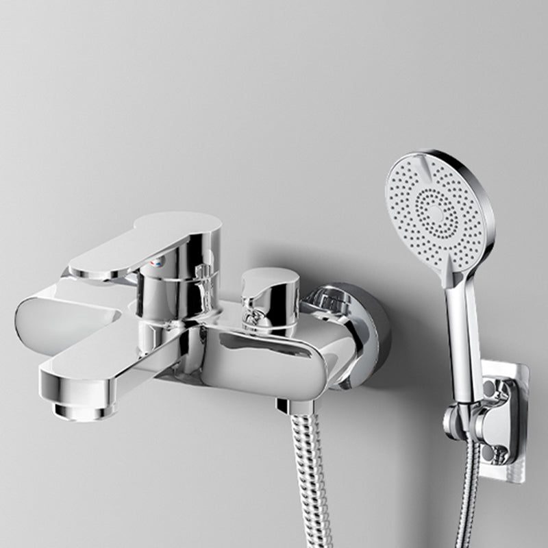 BowLift | Popular Wall-Mounted Bathtub Faucet Fixed Lever Handle Bathtub Filler Trim
