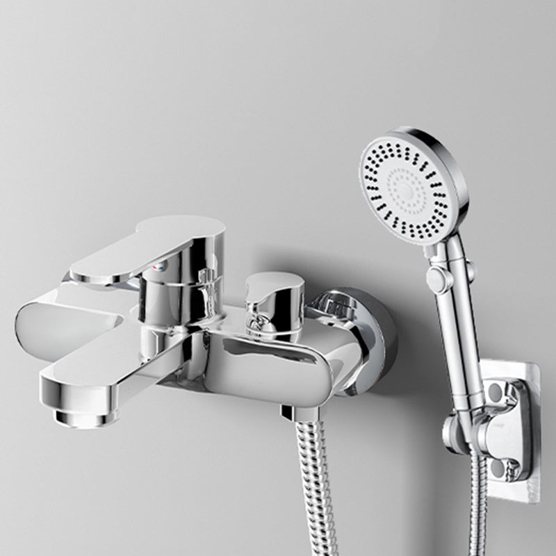 BowLift | Popular Wall-Mounted Bathtub Faucet Fixed Lever Handle Bathtub Filler Trim