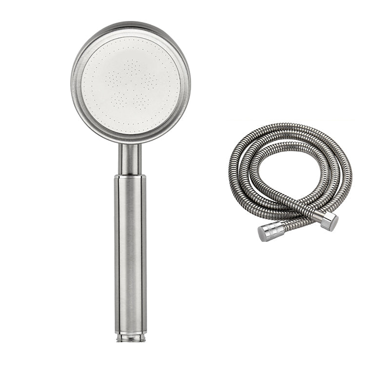 BowLift | Round Handheld Shower Water Saving Showerhead Made of Stainless Steel