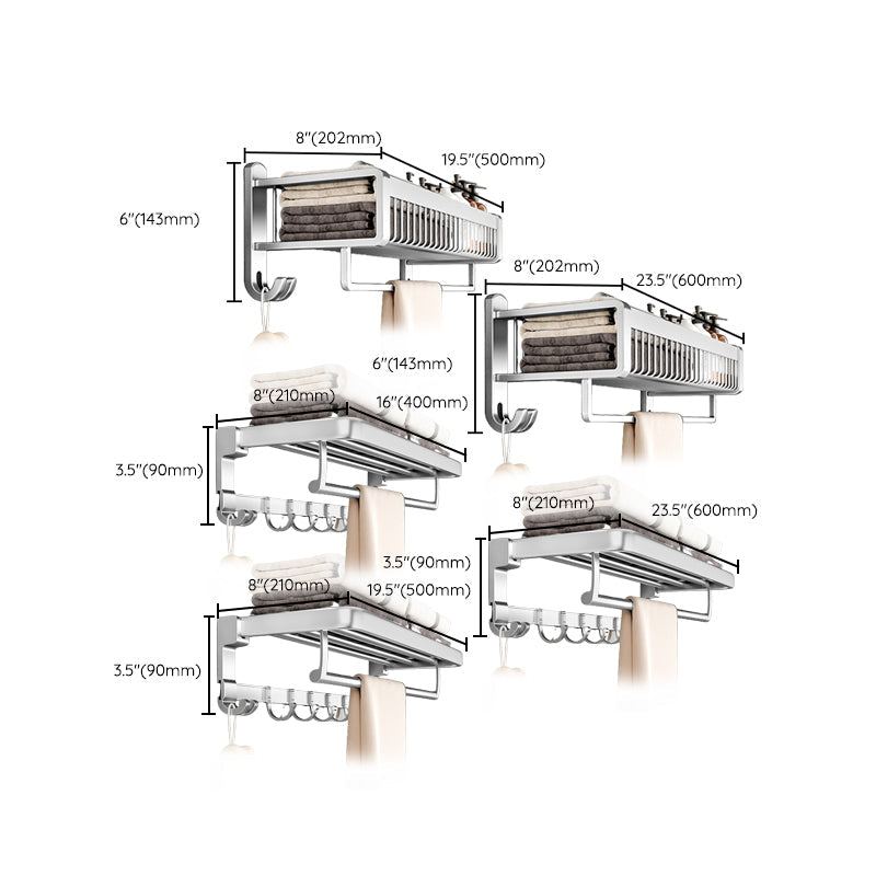 BowLift | Metal Bathroom Hardware Set Adhesive Installation Bathroom Accessory Kit