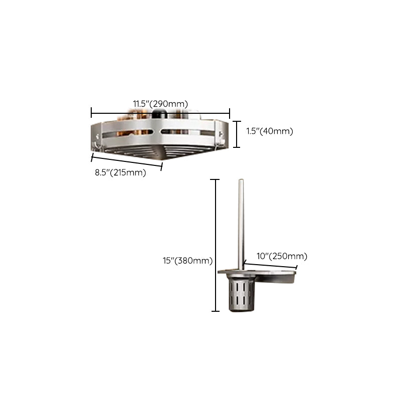 BowLift | Metal Bathroom Hardware Set Adhesive Installation Bathroom Accessory Kit
