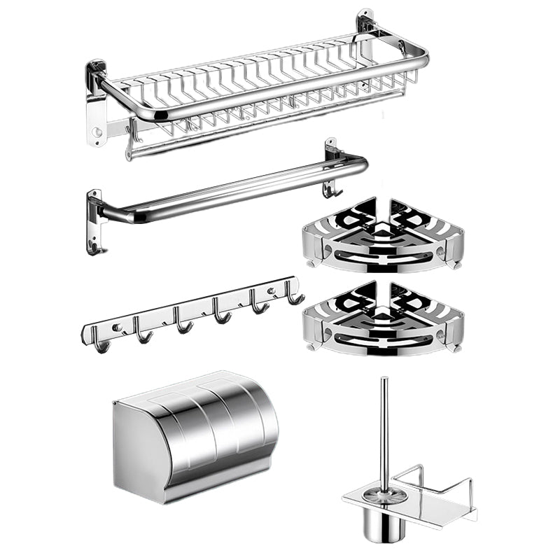 BowLift | Minimalistic Bathroom Accessories Set Paper Holder Towel Bar Stainless Steel Bathroom Set