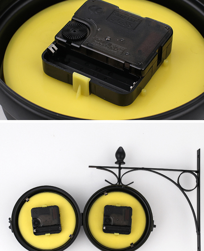 BowLift | Double-sided EuroElegance wall clock