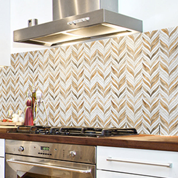 BowLift | Contemporary Mosaic Tile Peel and Stick Tile Kitchen Backsplash Peel and Stick Wall Tile