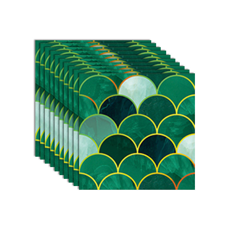 BowLift | Polygon Peel and Stick Splash Guard Tile PVC Mosaic Peel and Stick Tile for the Kitchen