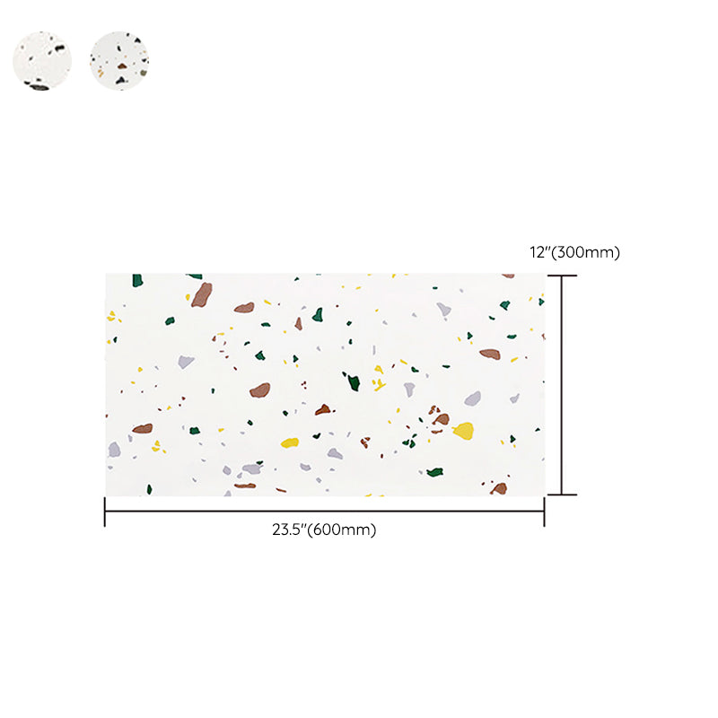 BowLift | Polygon Peel and Stick Back Wall Tile PVC Smooth Peel and Stick Tile for Kitchen