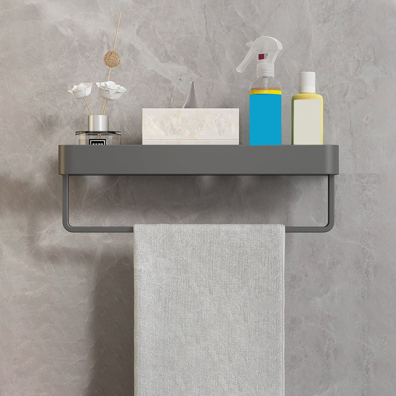 BowLift | Minimalist Matte Metal Bathroom Accessory Set Modern Bathroom Shelf