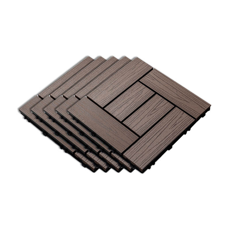 BowLift | Classic wooden tiles for garden patio flooring to lay