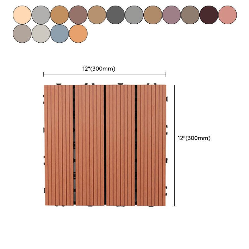 BowLift | Classic Cover Tile Laying Pattern Wood Outdoor Floor Tile