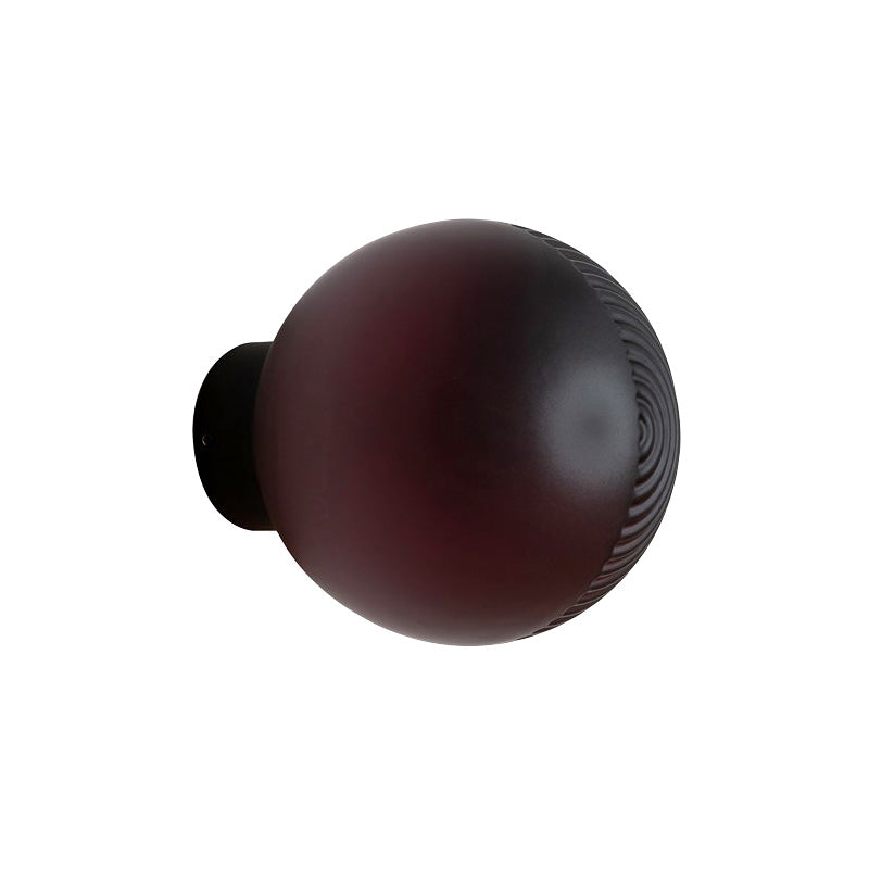 BowLift | Global Living Room Wall Mount Lighting Dark Purple Glass 1-Light Modern Wall Sconce