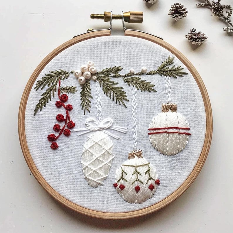 BowLift | Christmas Embroidery KIT