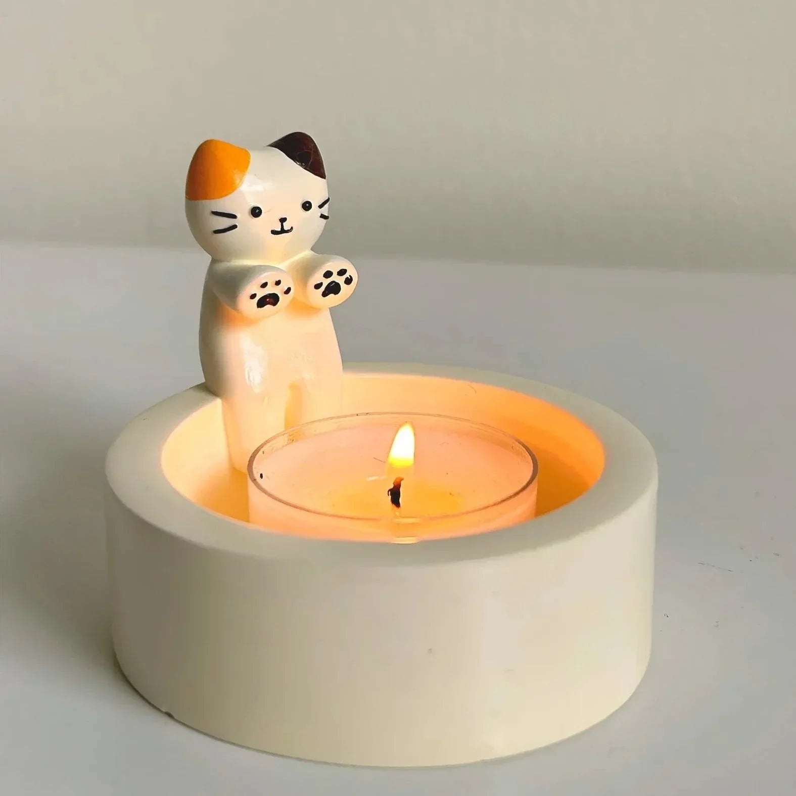 BowLift | Cute Cat Candle Holder
