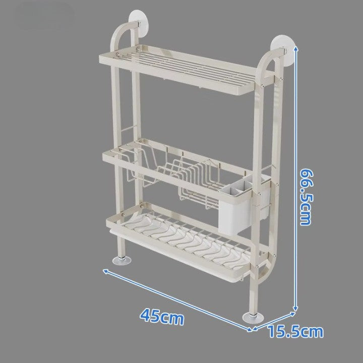 BowLift | Shelf Sleek Space-Saving Multi-Tier Kitchen Storage Rack