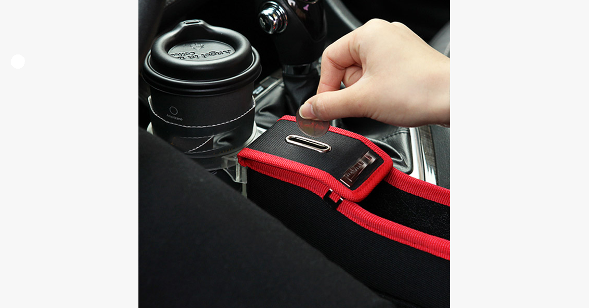 BowLift | Posh and Trendy Slot Storage Box for Car Seat