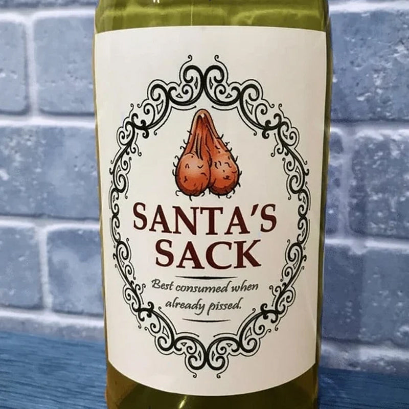 BowLift | Christmas Fun Novelty Bottle Labels (5PART)