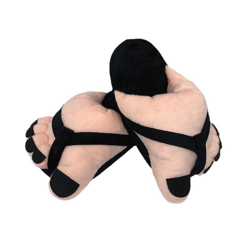 BowLift | Funny Foot Plush Novelty Slippers