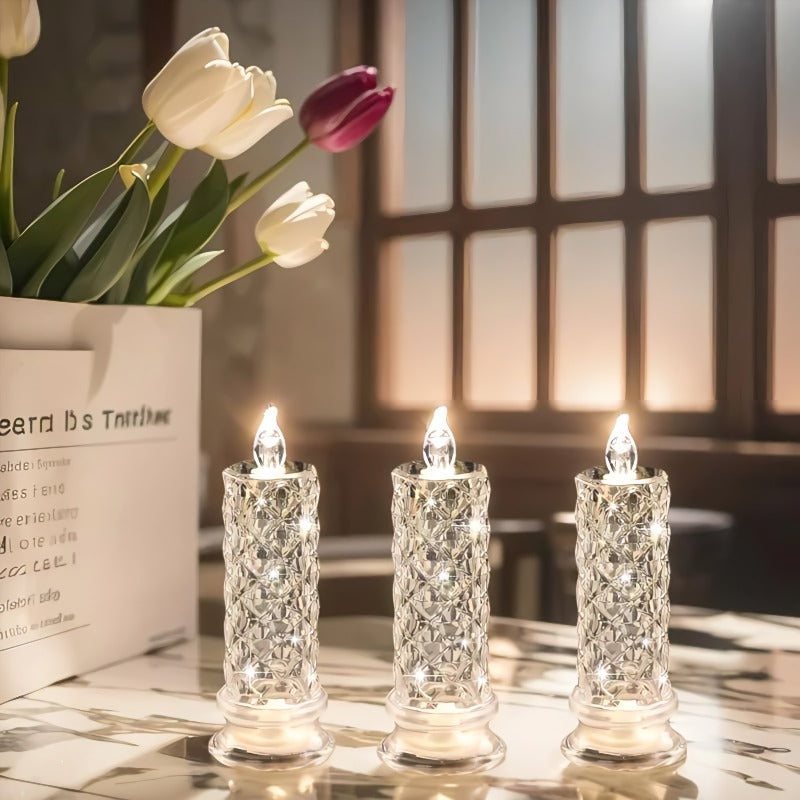 BowLift | Crystal Rose Candle Holder - Romantic charm without being messy