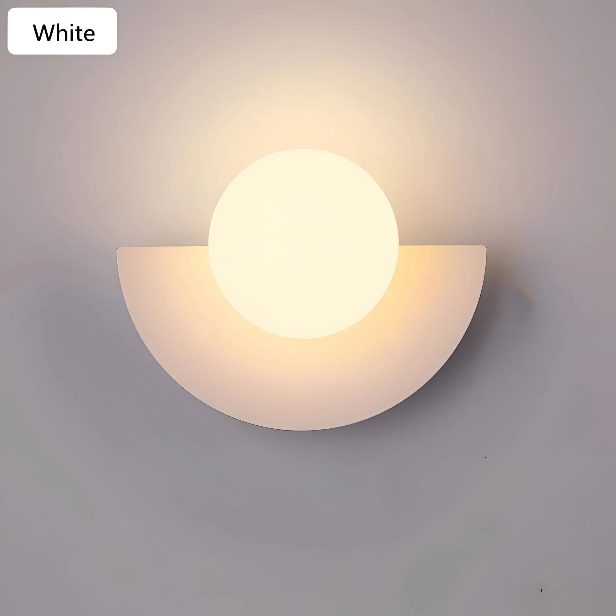LumiGlow – Modern Semicircle Wall Light