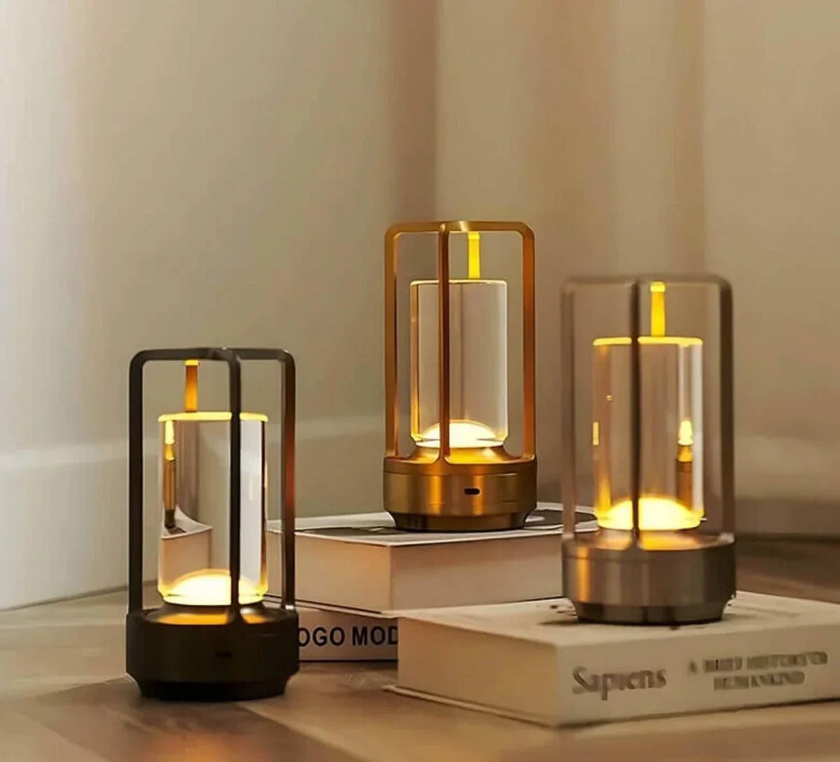 BowLift | Waterproof and Portable Crystal Table Lamp - AuroraGlow