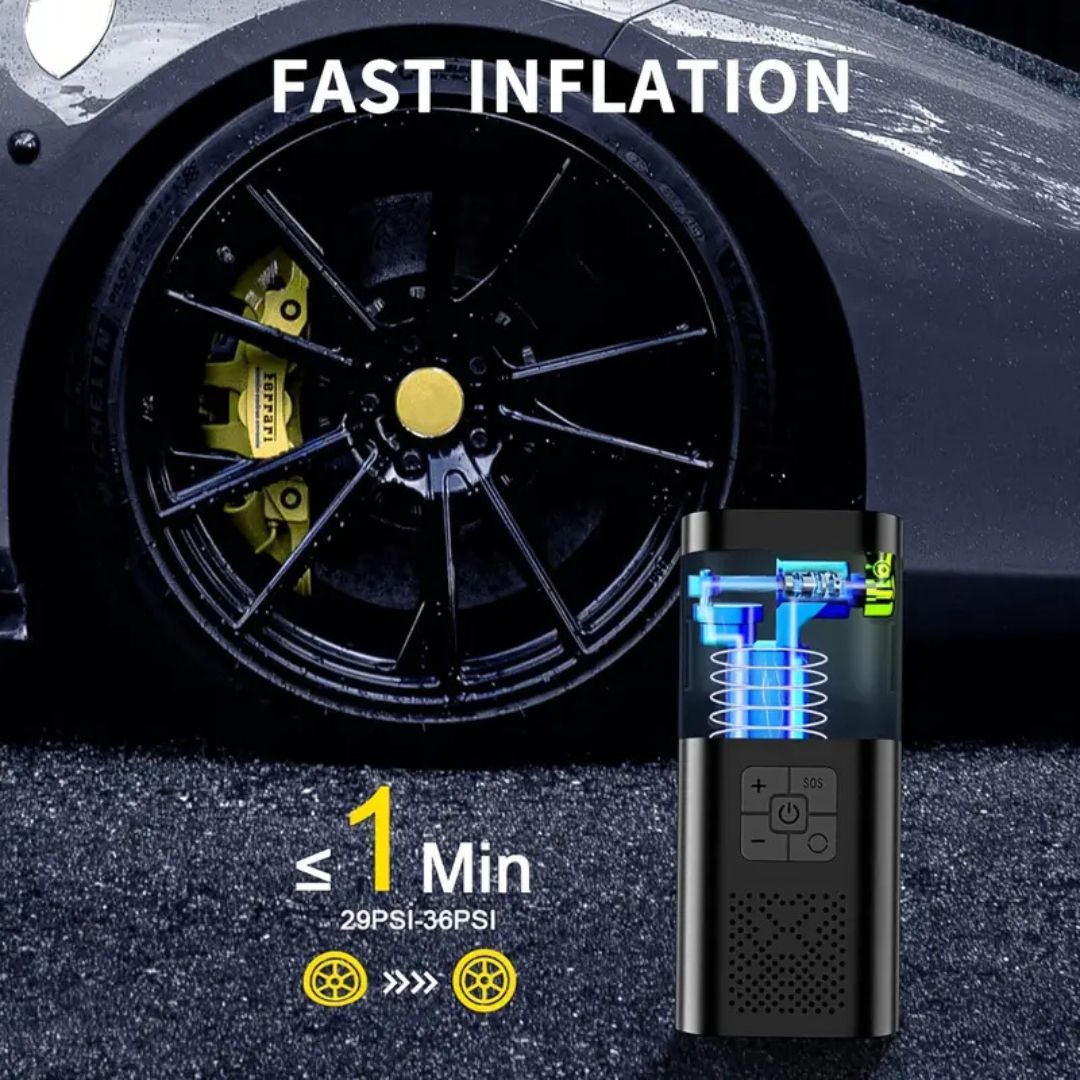 AutoPro – Smart Cordless Tire Inflator 150PSI