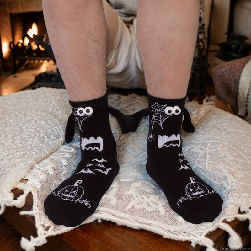 BowLift | Magnetic Socks Winter Edition Couple Hand in Hand Socks